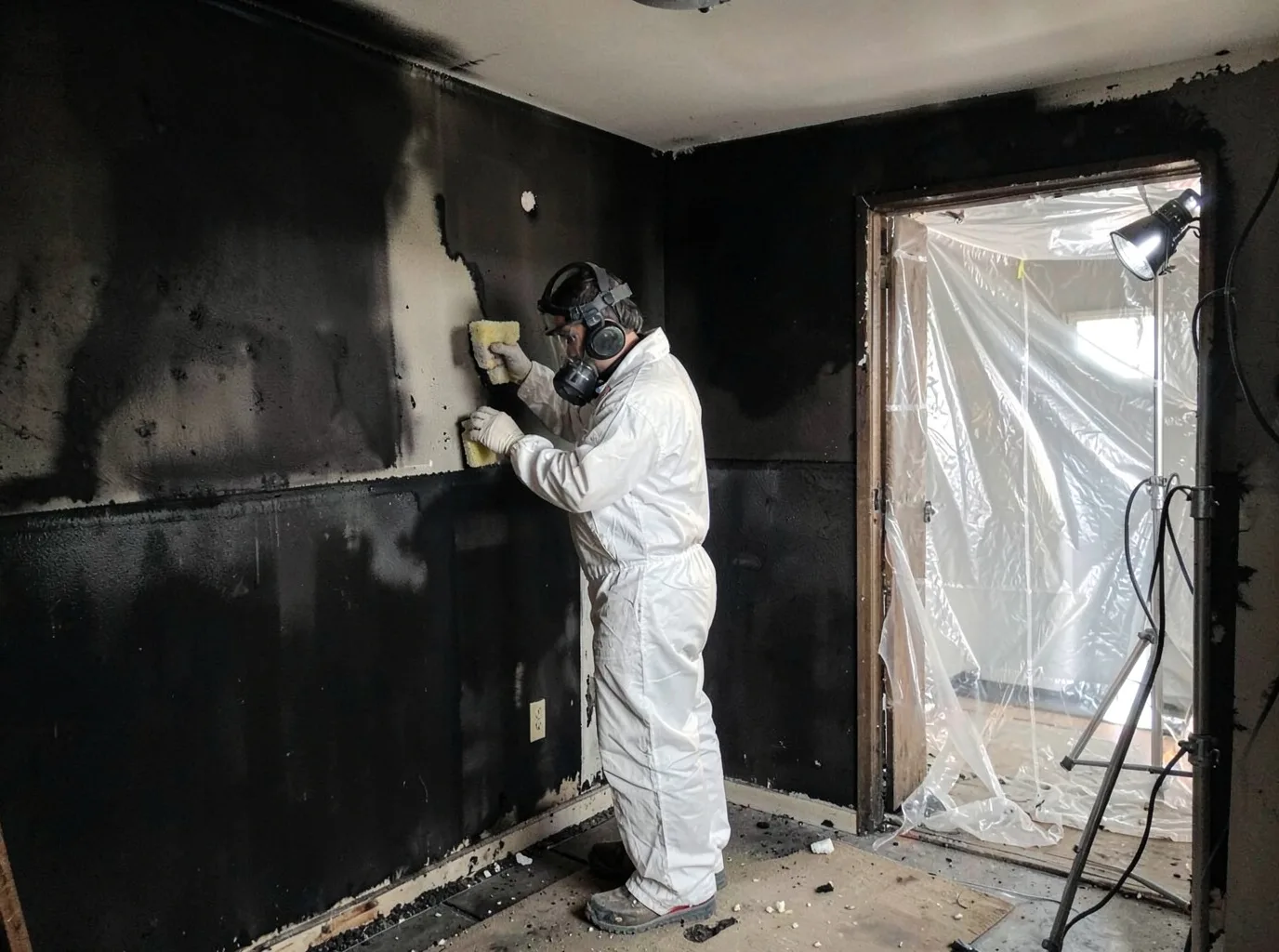 Fire Damage Restoration company in Burnt Cabins, PA